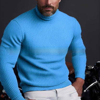 Randolf - Pulover elegant și simplu cu guler pentru bărbați