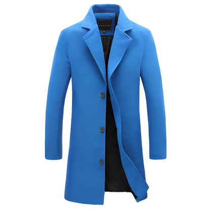 Peyton - Haină de iarnă formală din lână pentru bărbați