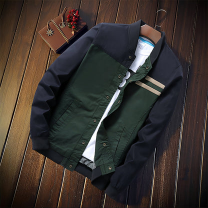 Jenson - Moderna Bomberjacke cu dungi pentru bărbați