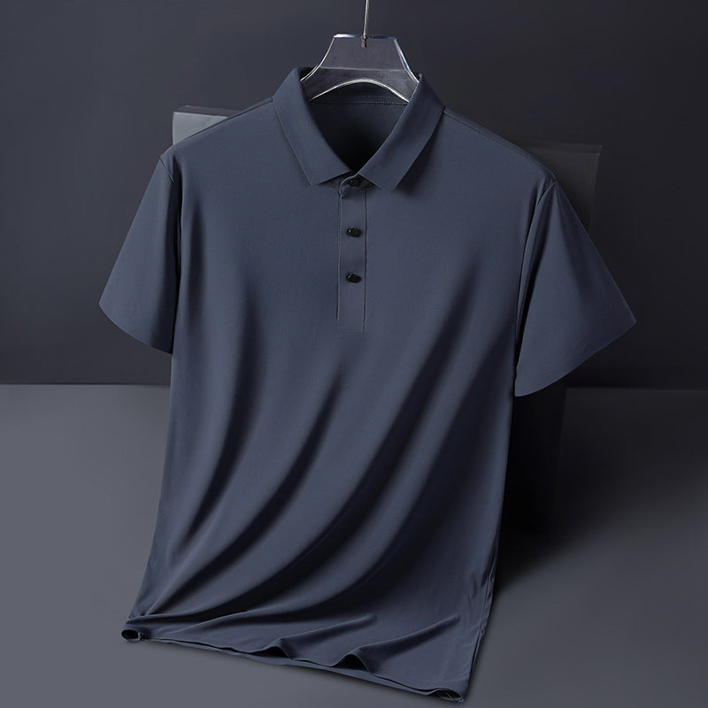 Graysen - Tricou polo lejer și respirabil pentru bărbați