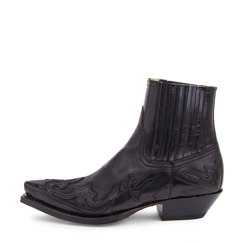 Geraldine - Retro-Cowboystiefel din Piele pentru Doamne