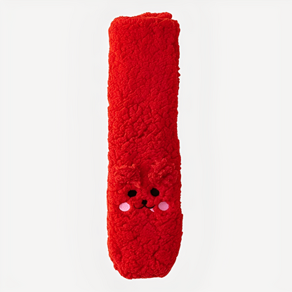 Judith - Șosete de corp din catifea de iarnă stilate pentru femei