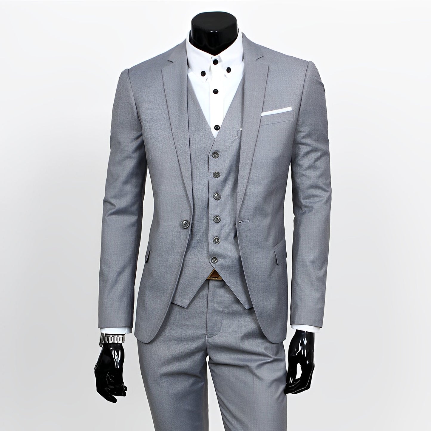Darrell - Costum clasic, elegant, din 3 piese pentru bărbați