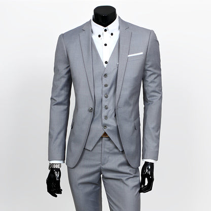 Darrell - Costum clasic, elegant, din 3 piese pentru bărbați