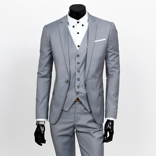 Darrell - Costum clasic, elegant, din 3 piese pentru bărbați
