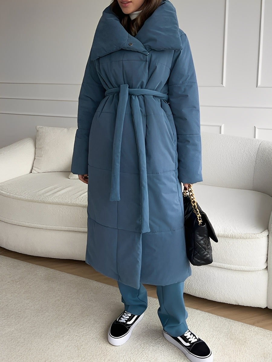 Adaline - Lungă, caldă, geacă matlasată pentru femei