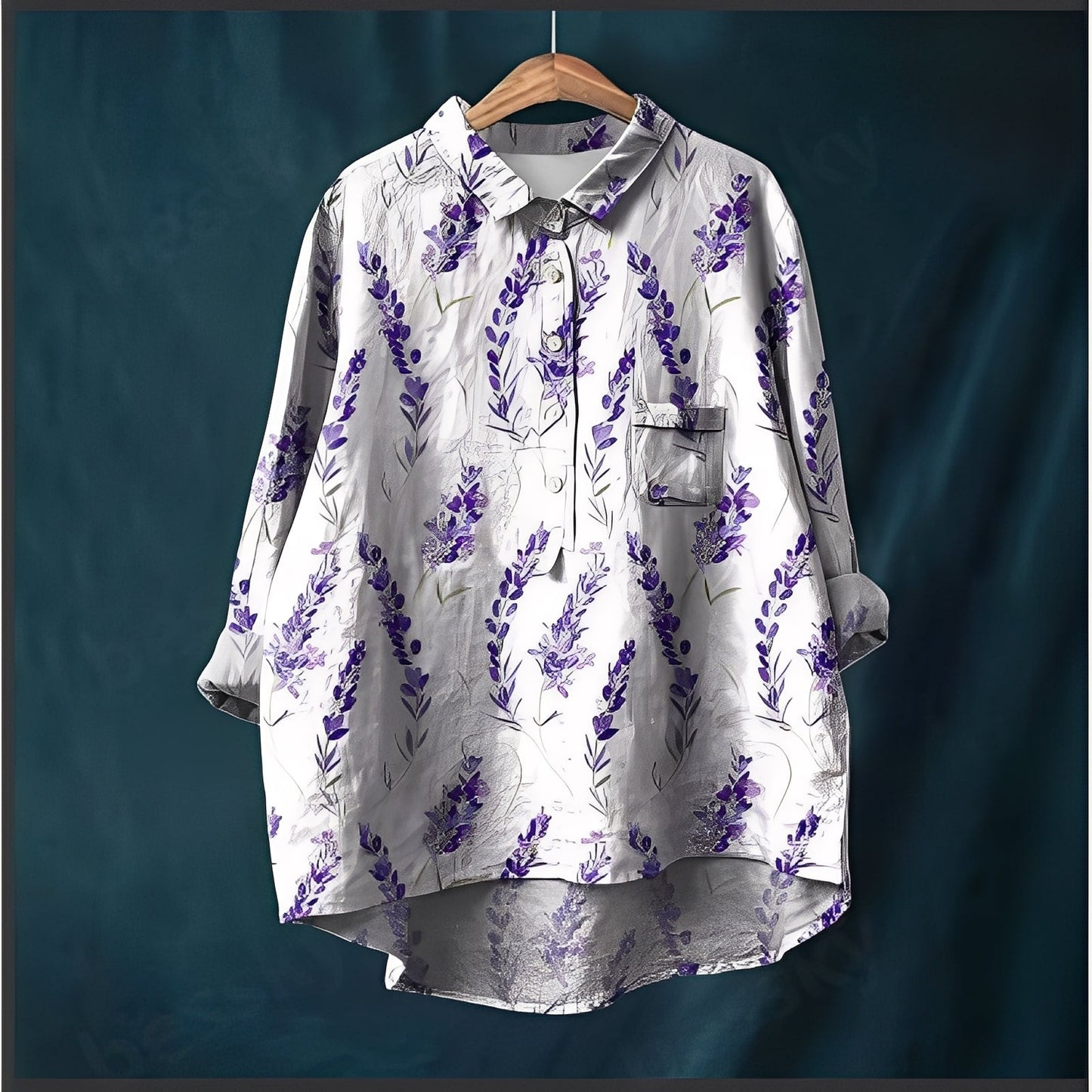 Garance - Cămașă tradițională cu mâneci lungi pentru femei