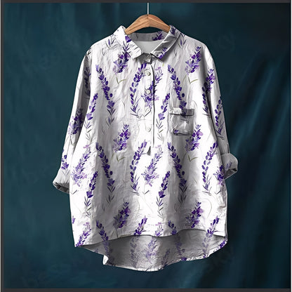 Garance - Cămașă tradițională cu mâneci lungi pentru femei