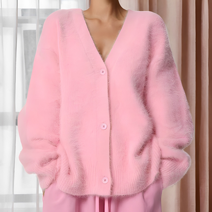 Emberly - Pulover casual, lejer din cașmir pentru femei