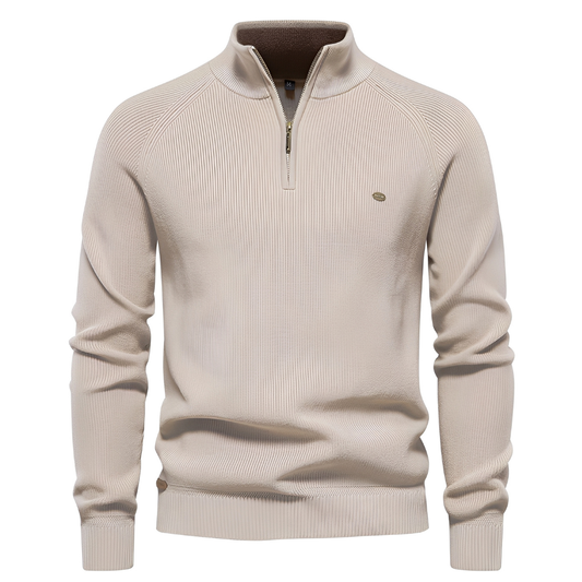Brant - Pulover stilat cu fermoar sfert pentru bărbați