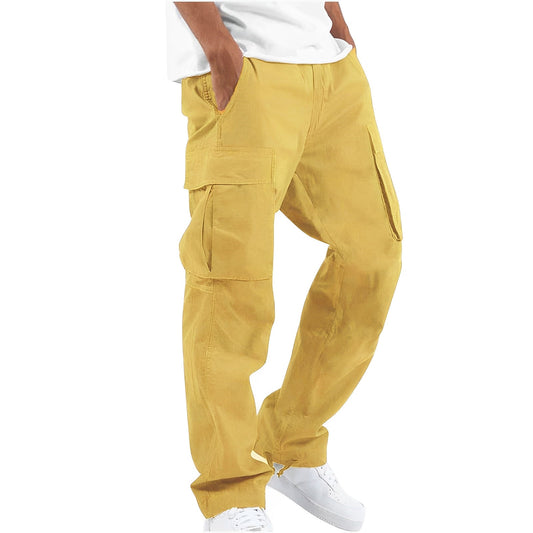Gresham - Pantaloni cargo lejeri și largi pentru bărbați