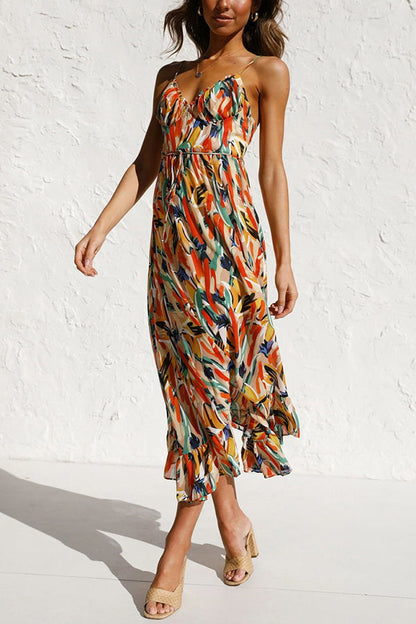 Charité – Rochie Midi Colorată