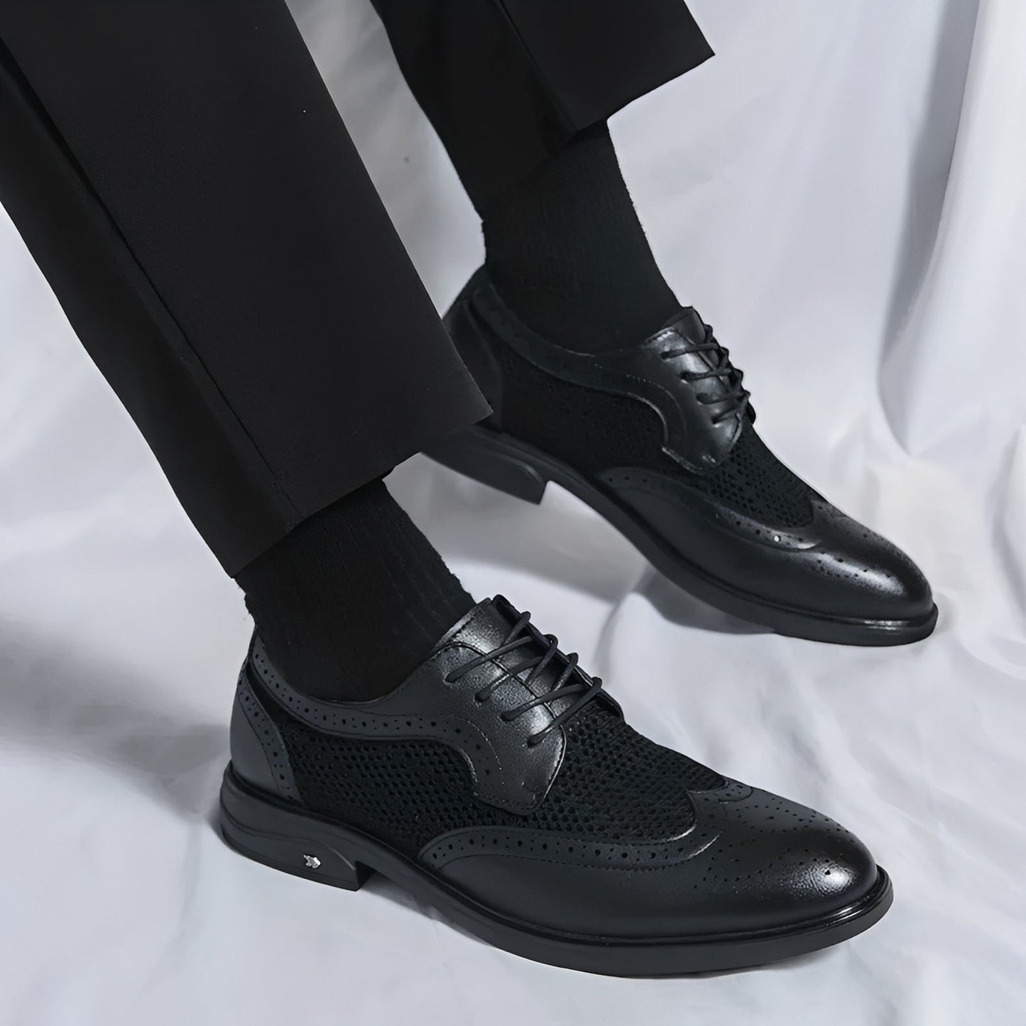 Lawrence - Elegante formale pantofi din piele Oxford pentru bărbați