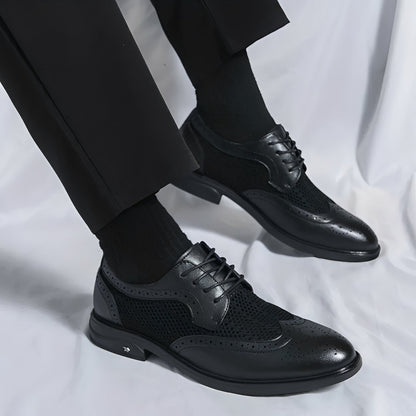 Lawrence - Elegante formale pantofi din piele Oxford pentru bărbați