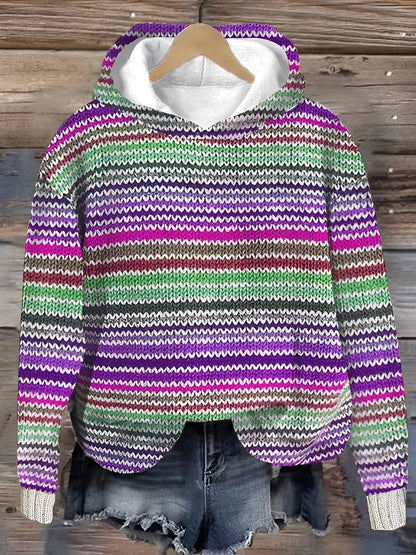 Jacalyn - Lejer, colorat hanorac pentru femei