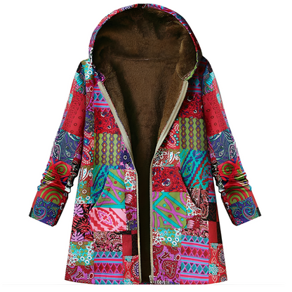 Olyvia - Jachetă vintage cu model pentru femei