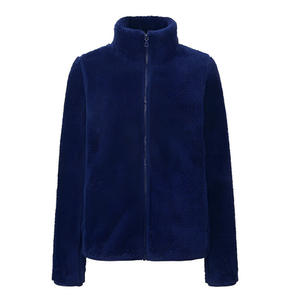 Alexis - Vestă stilată din fleece cu fermoar frontal pentru femei