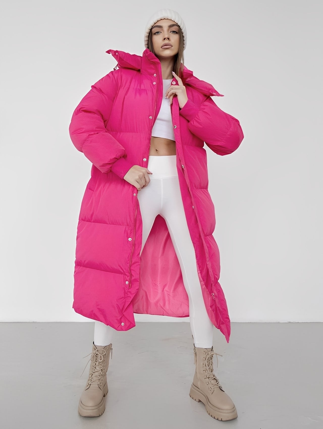 Eloise - Manta modernă, lejeră, cu glugă pentru femei