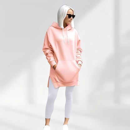 Amarante - Jachetă comodă cu glugă pentru femei