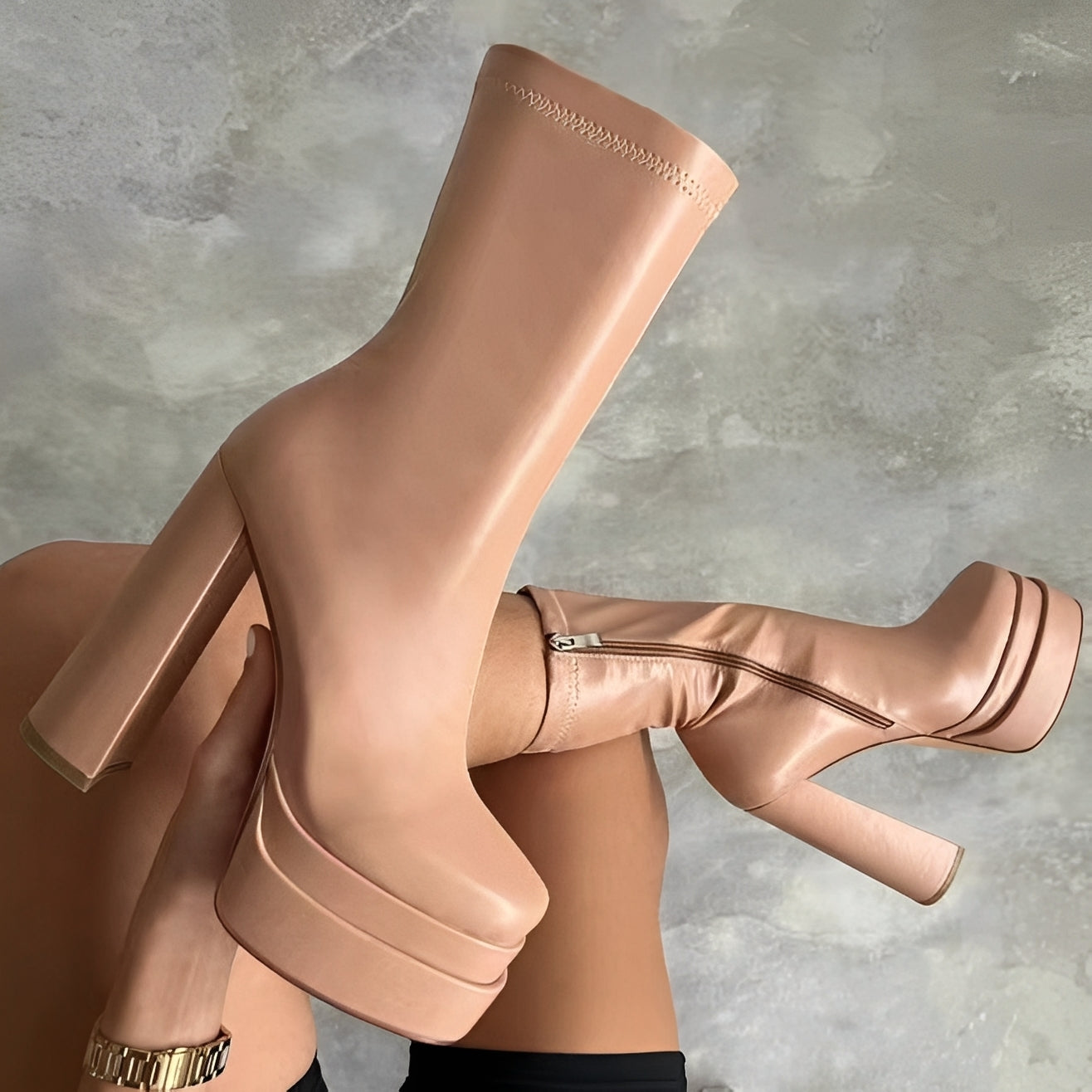 Josee - Moderne Ghete din Piele pentru Femei