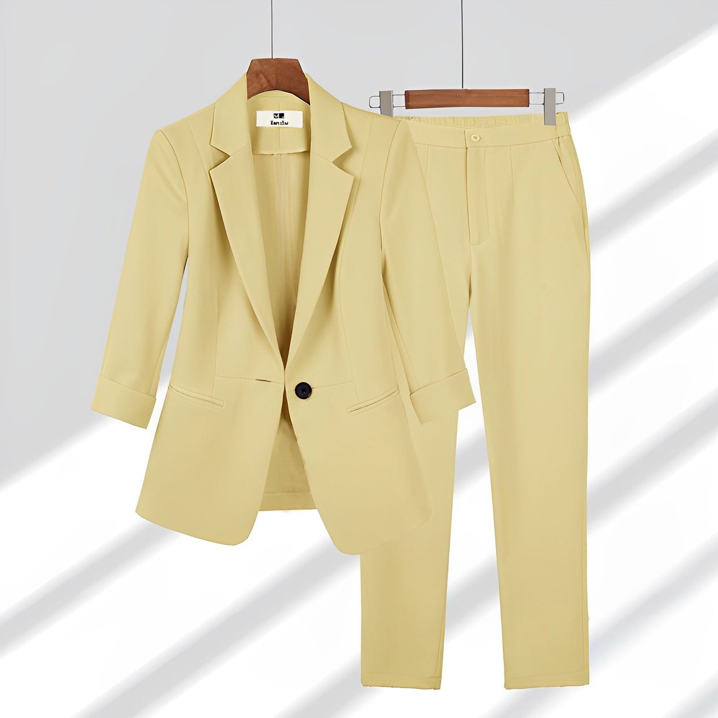 Cassarah - Set formal sacou și pantaloni pentru femei