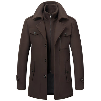 Merrill - Stilou manta de lână caldă pentru bărbați