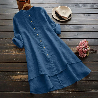 Maggie - Rochie de Vară din In Răcoros și Confortabil