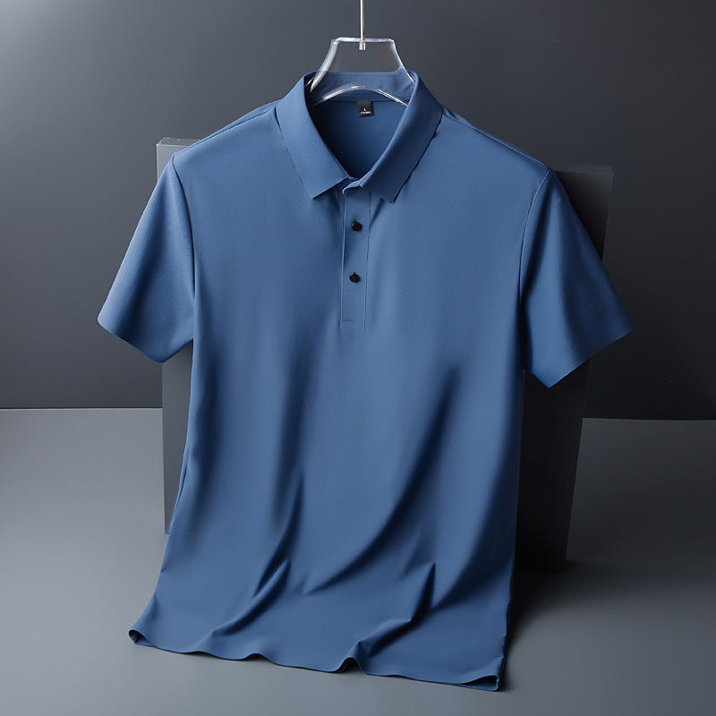 Graysen - Tricou polo lejer și respirabil pentru bărbați