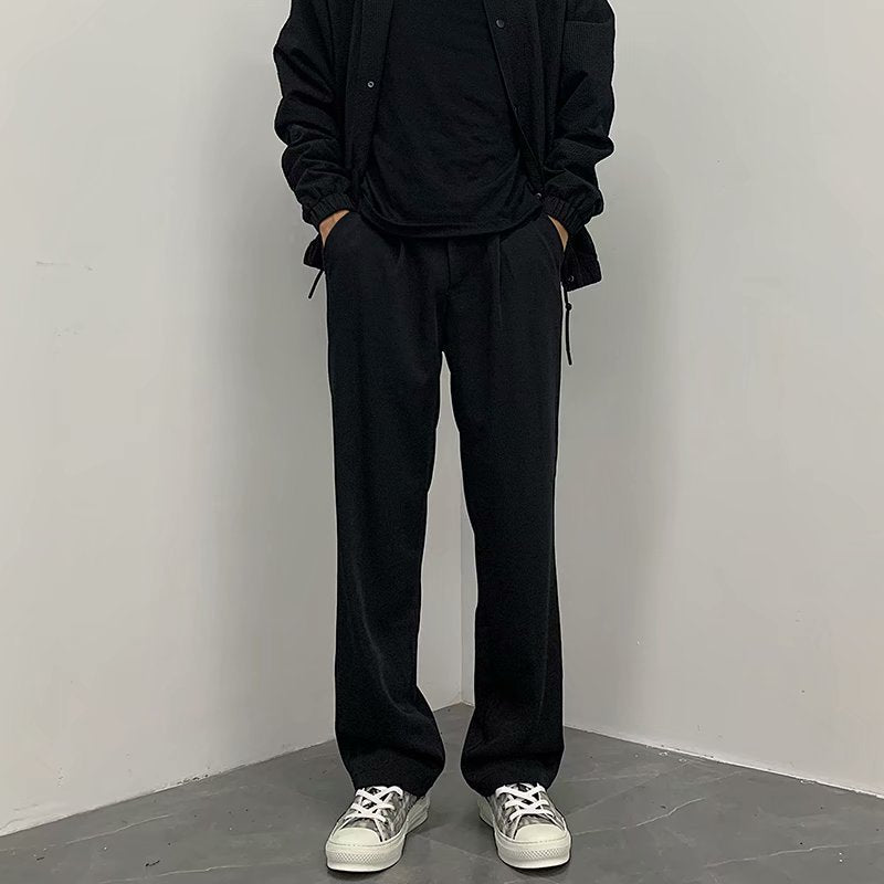 Caleb - Pantaloni eleganți, lejeri, drepți pentru bărbați