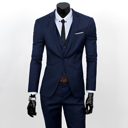 Darrell - Costum clasic, elegant, din 3 piese pentru bărbați