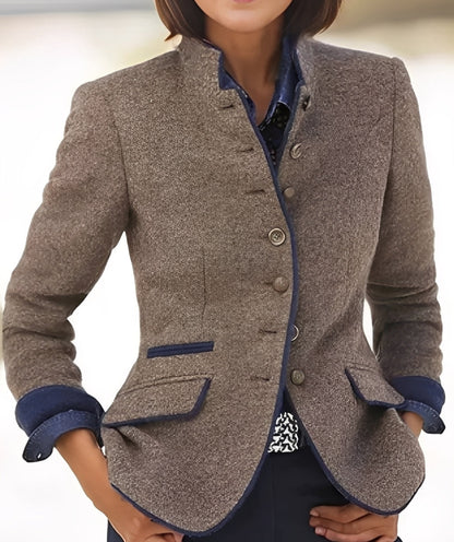 Kaelyn - Jachetă modernă de zi cu buzunare pentru femei