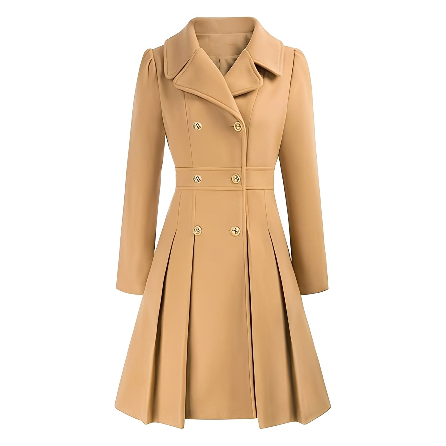 Audrey - Trench-coat feminin ajustabil