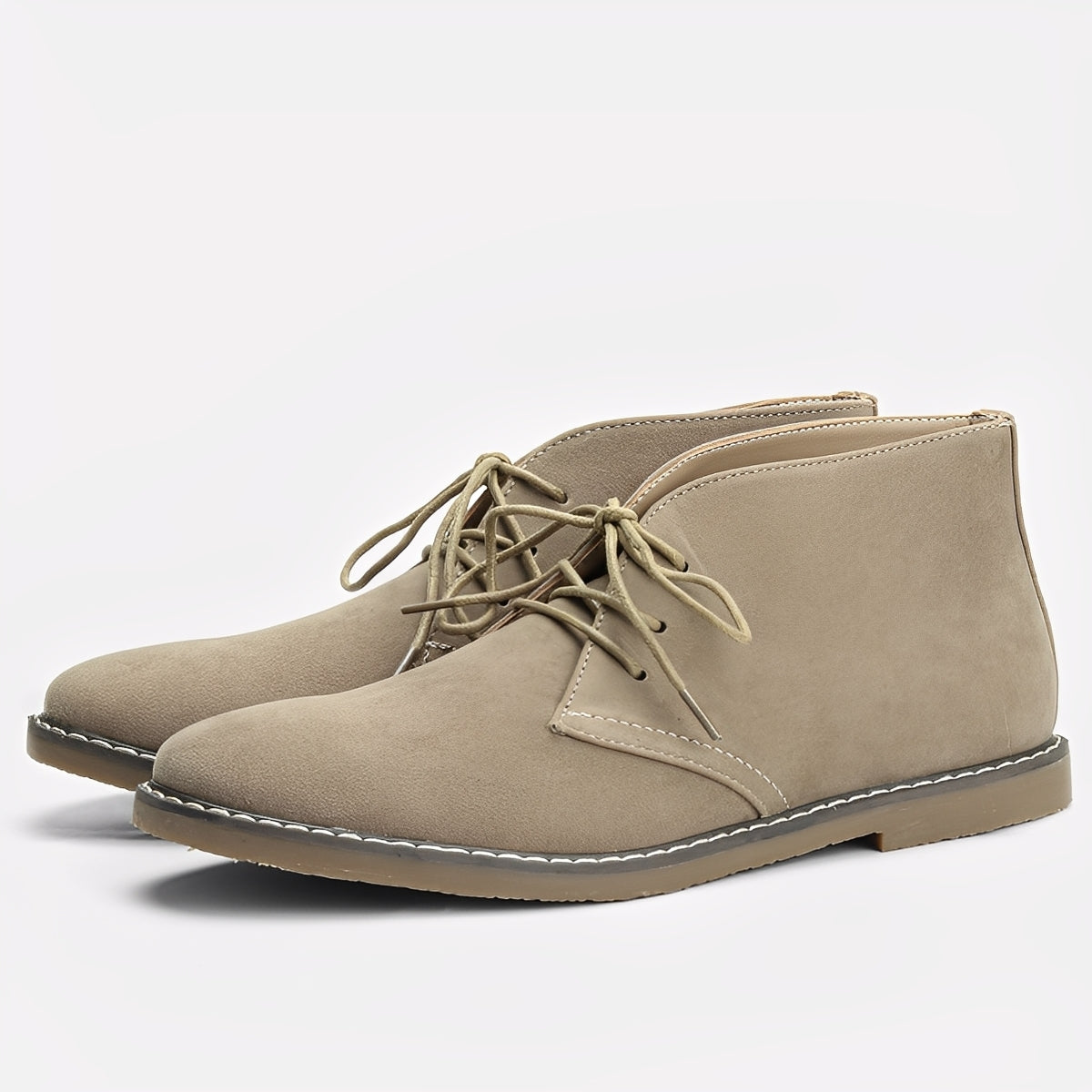 Kendrick - Cizme clasice din piele pentru bărbați în mărimi mari