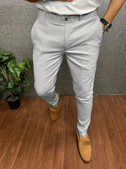 Josh - Pantaloni Semi-Formali cu Confort Elegant