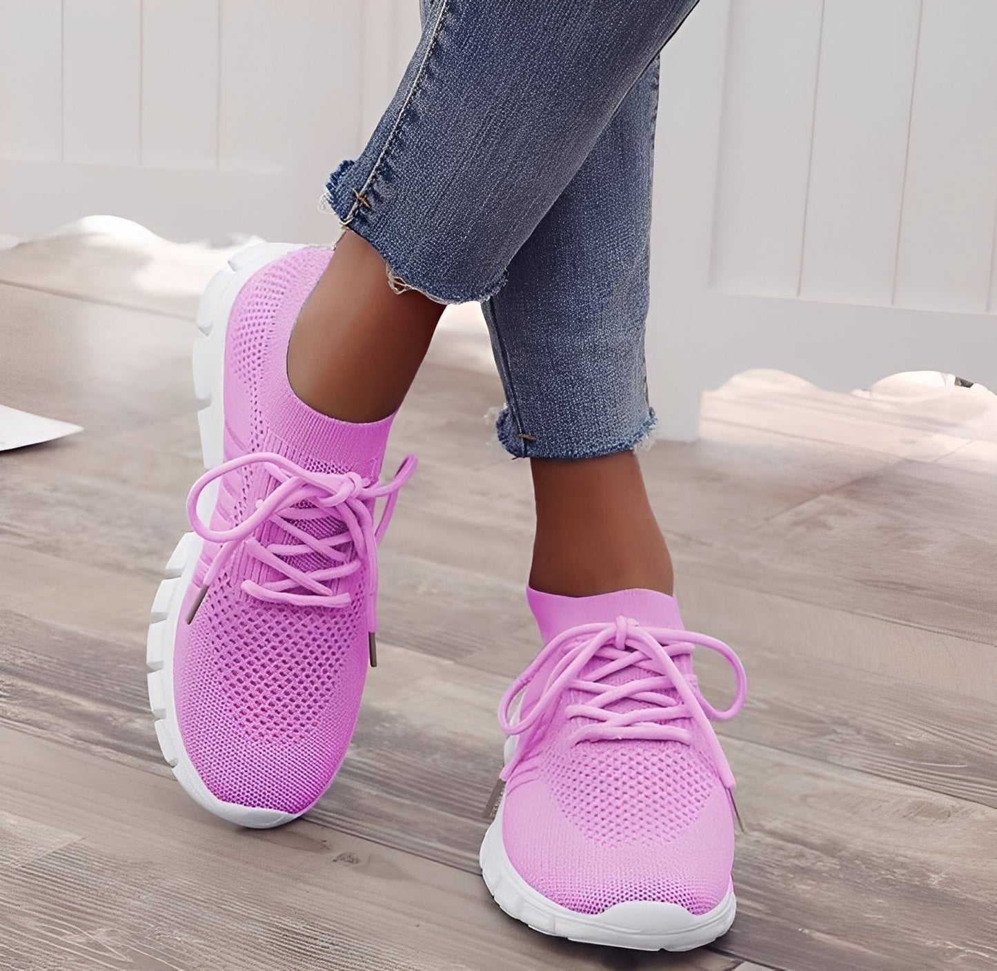 Amanda - Adidași ortopedici din plasă țesută pentru femei