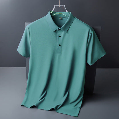 Graysen - Tricou polo lejer și respirabil pentru bărbați