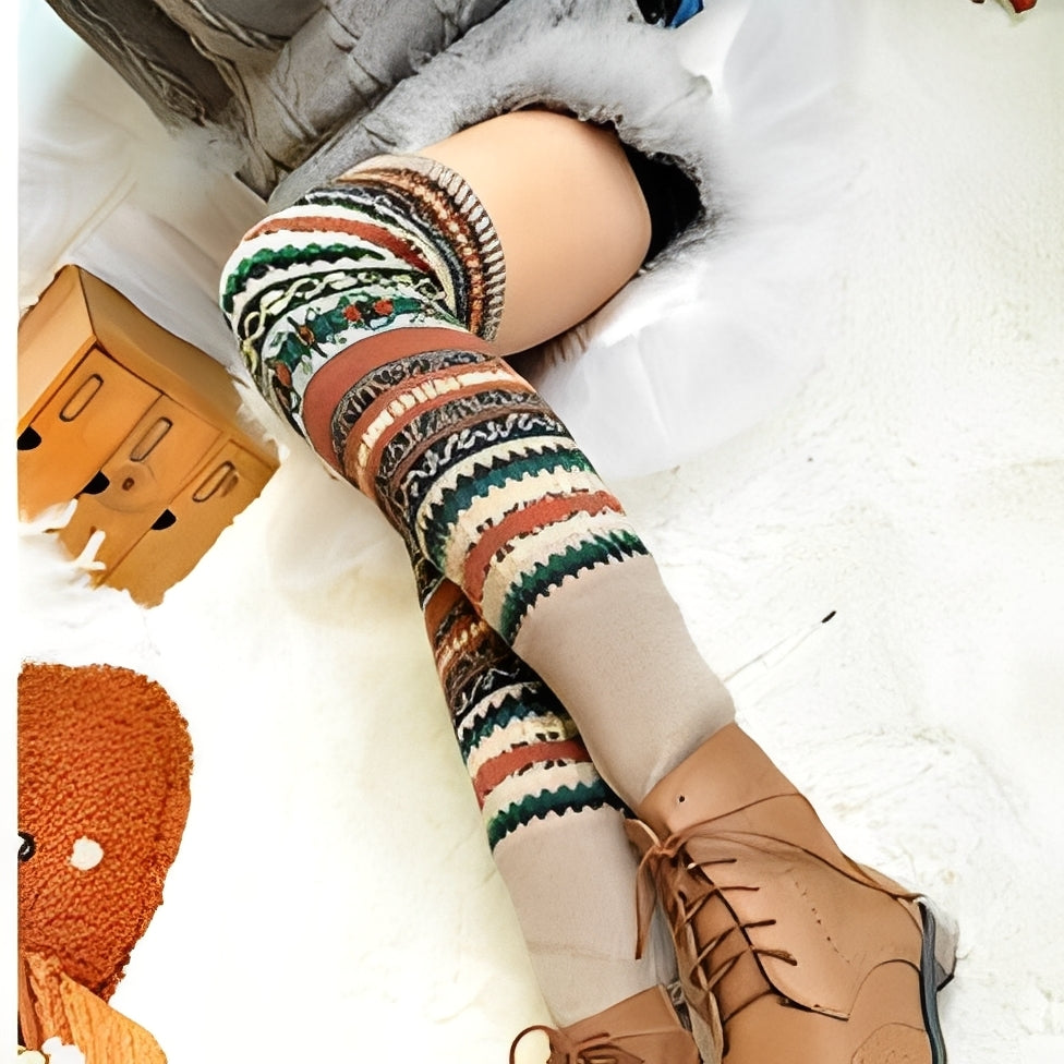 Suzanna - Stiluri, căldură, șosete groase de bumbac pentru dame