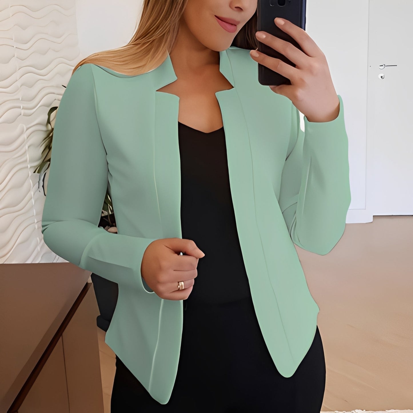 Marsha - Sacou elegant cu guler revers pentru femei