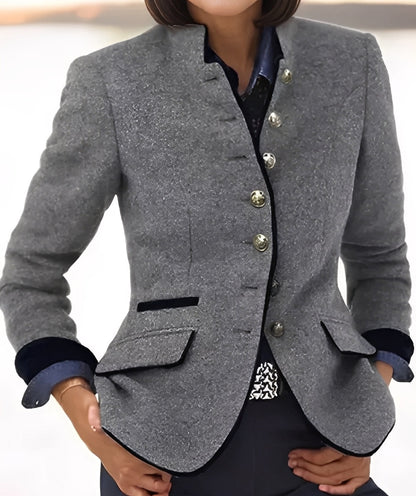 Kaelyn - Jachetă modernă de zi cu buzunare pentru femei