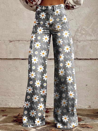 Camari – Pantaloni Evazați din Confort Natural