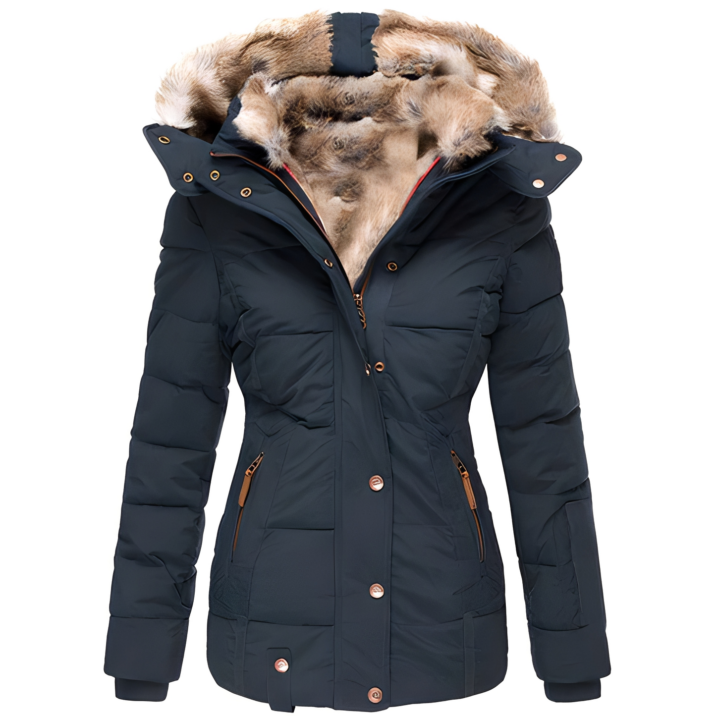 Cassandrine - Jachetă de iarnă matlasată la modă pentru femei