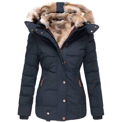 Cassandrine - Jachetă de iarnă matlasată la modă pentru femei