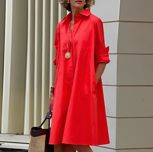 Vera – Elegantă Rochie Polo