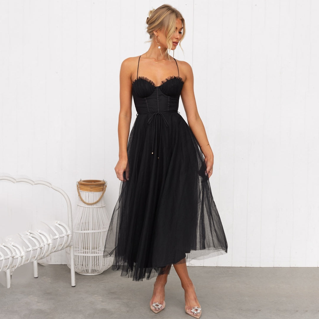 Franca – Rochie midi rafinată cu croială clasică