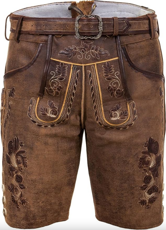 Clark – Pantaloni din Piele cu Stil Heritage și Croială Slim
