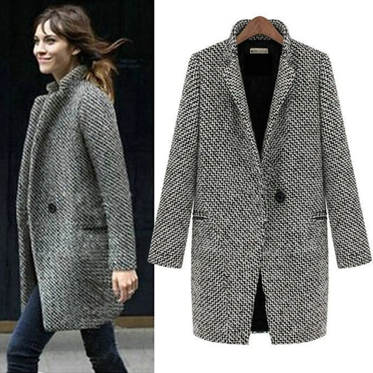 Charlotte - Palton lung de lână
