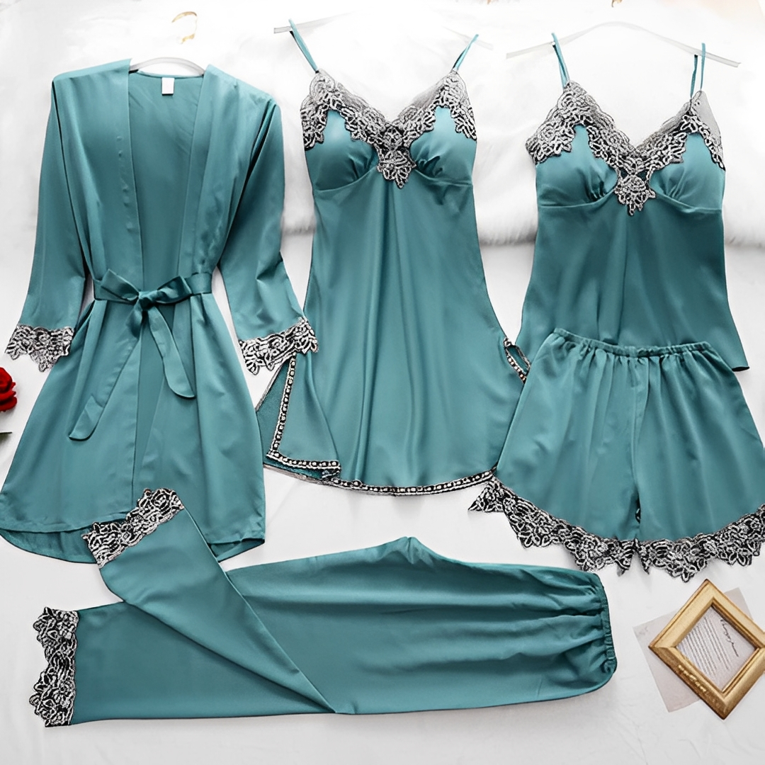 Darafe - Set de noapte elegant cu cinci piese pentru femei