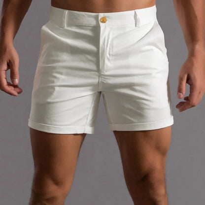 Andrie - Pantaloni Scurți Chino Bărbați Vară Elegant