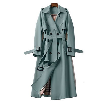 Élodie - Palton de iarnă clasic cu curea pentru femei