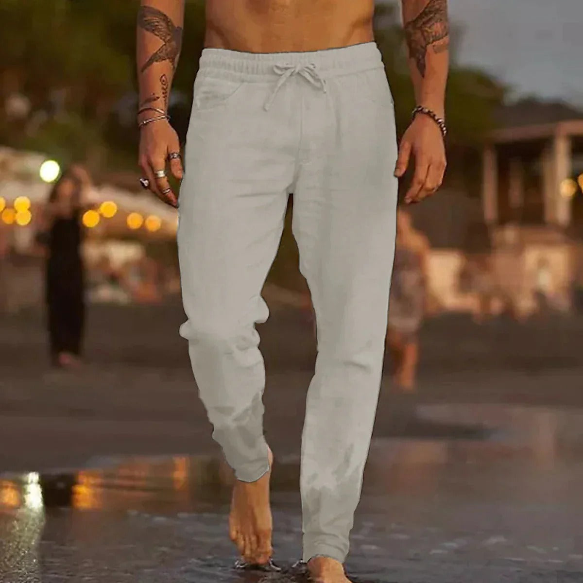 Alec - Bărbați Răcoros & Confortabil Pantaloni de Vară